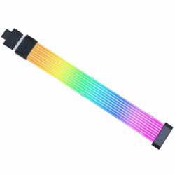 Lian Li PW16-81W cavo piatto e a nastro (Lian Li STRIMER WIRELESS ARGB GPU 12+4pin Narrow Extension Cable)