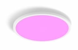 Philips Hue 929004297501 illuminazione da soffitto Lampadina/e non sostituibile/i LED E (Philips Devote Hue Slim - Ceiling Light M - Warranty: 12M)