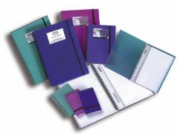 Snopake NoteGuard HardBack - Electra, 3x5" 60 page organizzatore personale Polipropilene [PP] (Snopake FSC NoteGuard Pocket Size 60 Sheet/120 Pages Notebook- 5 Books)