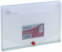 Snopake Box Office raccoglitore Trasparente (Snopake BoxOffice A5 Clear- 5 Boxes)
