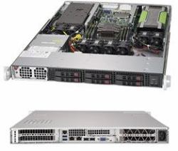 Supermicro SuperServer 1019GP-TT Intel® C621 LGA 3647 [Socket P] Rack [1U] Nero (1U BARE CI7 C621 6X2.5HS GPU,SuperServer 1019GP-TT - P [LGA 3647], Up to 768GB ECC 3DS LRDIMM, 6x Hot-swap 2.5&quot...
