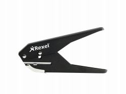 Rexel Perforatore a pinza foro singolo S120 nero (Rexel S120 Single Hole 20 Sheet Plier Punch)