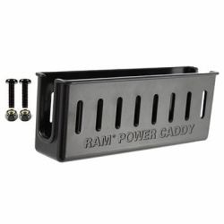 RAM Mounts RAM-234-5U parte e accessorio per supporti (RAM Laptop PSU Caddy - Power Caddy Accessory Holder - for Tough-Tray, Black, 208 mm, 42.9 mm, 77.8 mm, 136 g - Warranty: 1188M)
