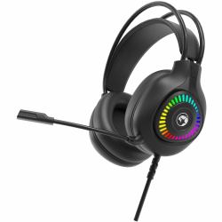 marvo H8325 Akari 40 USB 2.0 Wired Gaming RGB Headset [Black] Auricolare Cablato A Padiglione Nero 