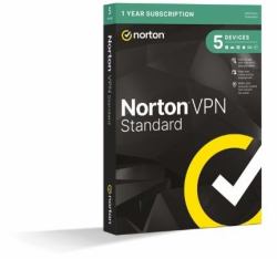 Norton VPN Standard - 1 User / 5 Devices / 12 Months Gestione della sicurezza Commerciale 1 licen...