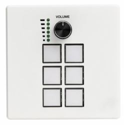 Lindy 32306 Unità di controllo per presentazioni multimediali ARM Cortex-A7 256 MB Bianco (CTRL PANEL 6 BTS KW-MOUNT KEYPD - WITH LINDY PRO CONTROL SOFTWARE)