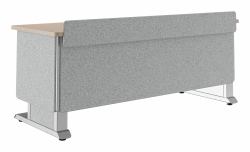 Middle Atlantic Products FML-72AE1MS-FR leggio Grigio, Legno 79,8 kg (FM LECTERN 7227 HTADJ E1 MG FR)