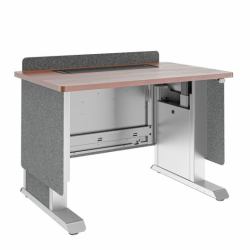 Middle Atlantic Products FML-42AE0MC-FR leggio Grigio 65,8 kg (FM LECTERN 4227 HTADJ E0 MG FR)