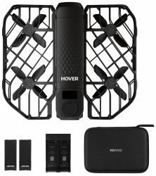 HOVERAir X1 PRO Retail Combo drone fotocamera 4 rotori Quadrirotore 12 MP 1920 mAh Nero (HOVERAIR X1 PRO RETAIL COMBO)