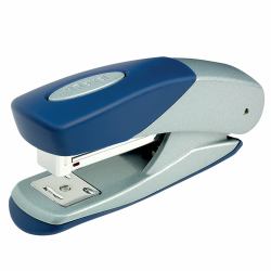 Rexel Matador Half Strip Metal Stapler Silver/Blue [1]