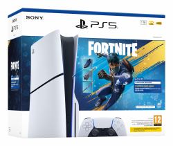 Sony PlayStation 5 - Fortnite Flowering Chaos Bundle 1 TB Wi-Fi Nero, Bianco (Sony PlayStation 5 Digital Slim Fortni)