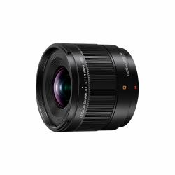 Panasonic H-X09 MILC Obiettivo ultra-ampio Nero (H-X09E - Leica DG SUMMILUX 9mm F1.7)