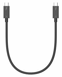 Prokord T3CC-08 Cavo Thunderbolt 0,8 m 40 Gbit/s Nero (Prokord Thunderbolt 3 Certified 0.8m.)