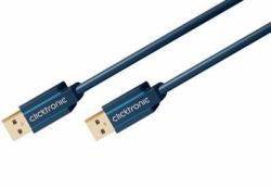 ClickTronic 1.8m USB 3.0 A/A cavo USB USB 3.2 Gen 1 [3.1 Gen 1] 1,8 m USB A 5 Gbit/s Blu 