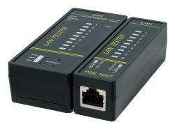 LogiLink WZ0080 tester per cavo di rete RJ-45 & SFP tester Nero (Network Cable Tester Rj-45 & - Sfp Tester Black - Warranty: 12M)