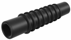 Microconnect BNC Plastic Cable Relief, Black connettore coassiale 1 pz (BNC Plastic Cable Relief, - Black - Warranty: 300M)
