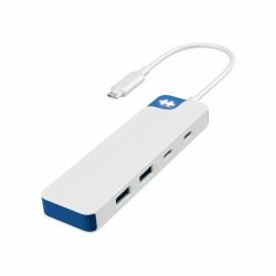 hyper HyperDrive Flex 4 Port USB-C - Combo Hub [Blue] - Warranty: 24M