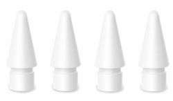 4smarts 540665 accessorio per penna stilografica Bianco 4 pz (4smarts Apple Pencil Tips - 4 pack white)