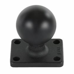 RAM Mounts RAM-202U-152 parte e accessorio per supporti (RAM base, 1.5" x 2", C-size - Ball Base with 1" x 1.5 - 4-Hole Pattern - Warranty: 300M)