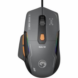 marvo Duke 50 M368 Wired Gaming , 6 DPI levels [800 - 12800], 1000Hz Polling Rate, 13 Mode RGB Ba...