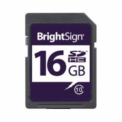 BrightSign 16GB SDHC Class 10 MLC Classe 10 