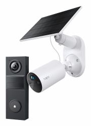 TP-Link Tapo C410KITTD20-BUN kit di sicurezza domestica intelligente (TAPO C410 KIT + TD20 BUNDLE)