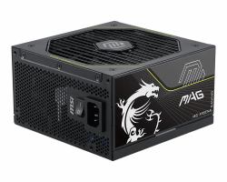 MSI MAG A1000PLS PCIE5 alimentatore per computer 1000 W 24-pin ATX ATX Nero (MSI 1000W PLATINUM FM MAG A1000PLS PCIE5)
