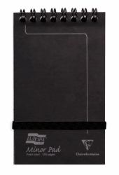 Clairefontaine Europa Minor Pad 120 pages 90g Black Pack of 10