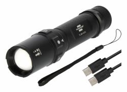 Rechargeable Focus Selector - Led Torch Tl 801 Afs Ip44 - Warranty: 12M