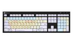 logickeyboard Nero tastiera Casa/ufficio USB QWERTY Inglese Nero, Bianco 
