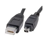ROLINE IEEE 1394 Fire Wire cable, 6/4pin, 3m (11.02.8720 Usb Cable Usb 2.0 - 0.8 M Usb A Micro-Usb B 0.48 - Gbit/S Black - Warranty: 12M)