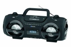 AEG SR 4359 BT Digitale PLL Nero, Rosso Riproduzione MP3 
