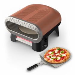 Tefal JM600T macchina e forno per pizza 1 pizza[e] Terracotta (Tefal ELEKTRISCHER PIZZAOFEN + PIZZASCHNEIDER)