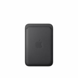 Apple iPhone FineWoven Wallet with MagSafe - Black (FINEWOVEN WALLET - WITH MAGSAFE BLACK)