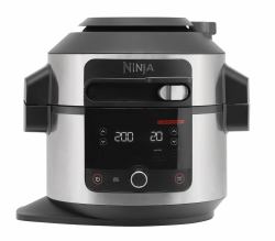Ninja OL550EU multi cooker 6 L 1460 W Black, Stainless steel (Ninja Foodi 11-in-1 Multikocher 6 Liter OL550EU)