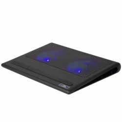 Rivacase 5557 base di raffreddamento per laptop 43,9 cm [17.3"] 1100 Giri/min Nero (5557 Notebook Cooling Pad - 43.9 Cm [17.3"] 1100 Rpm - Black - Warranty: 12M)