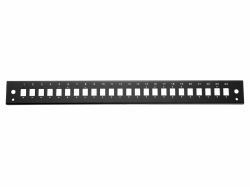 Equip 337100 Accessorio per pannello di connessione (24-Port Front Panel For - Lc-Duplex, Sc-Simplex, 1U, - Black - Warranty: 12M)