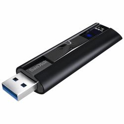 SanDisk Extreme Pro USB flash drive 128 GB USB Type-A 3.2 Gen 1 [3.1 Gen 1] Black (SANDISK EXTREME PRO 128GB USB 3.2 SOLID STATE FLASH DRIVE)