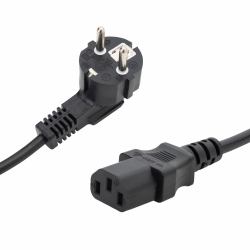 2M SHUK O TO C13 MAINS CABLE - EUROPEAN