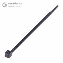 PLASTIC CABLE TIES [HIGH TENSIL - 100 X 2.5MM - PACK OF 100 BLACK