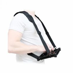 Mobilis 001026 tracolla Tablet Schiuma Nero (HARNESS SHOULDER STRAP - )