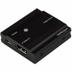 StarTech.com Amplificatore di Segnale HDMI - Ripetitore di segnale HDMI - 4K a 60Hz - fino a 9 Metri con Cavo standard (Startech 115 ft. [35 m] 4K HDMI Extender - HDMI Extender - Up To 4K60 - Ampli...