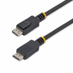 StarTech.com Cavo Video DisplayPort 1.2 da 50 cm - Cavo DisplayPort Certificato VESA 4K x 2K Ultra HD - Cavo corto DP/DP per Monitor - Cavo Slim Video/Display DP - Connettori DP a scatto (0.5M DISP...