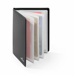 Durable 230958 portabiglietti da visita Nero (Durable RFID Credit Card Wallet)