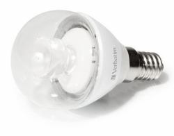 Verbatim 52605 lampada LED Bianco caldo 2700 K 5,5 W E14 (Verbatim Home 5w Clear Mini Globe E14 2700k 350Lm)