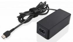 Lenovo 4X20M26256 mobile device charger Laptop, Tablet Black AC Indoor (Lenovo 4X20M26256 45W USB-C AC Adapter with EU Plug)