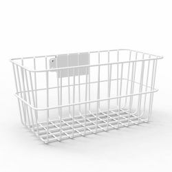 Compulocks RF02BKTW accessorio per carrello multimediale Bianco Cestello (ROLLING STAND BASKET - WHITE - .)