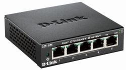 D-Link DES-105 Non gestito Nero 