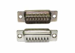 Cables Direct D15-M Nichel (CDL D15 Male Connector [Solder)