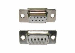 Cables Direct D9-F Nichel (CDL D9 Female Connector [Solder)